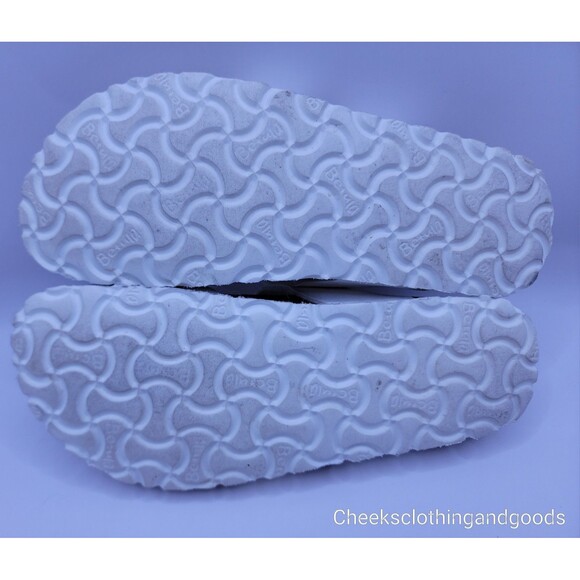 Betula by Birkenstock White Mia Soft Faux Leather Sandals Women's size 8/39 - Picture 7 of 8